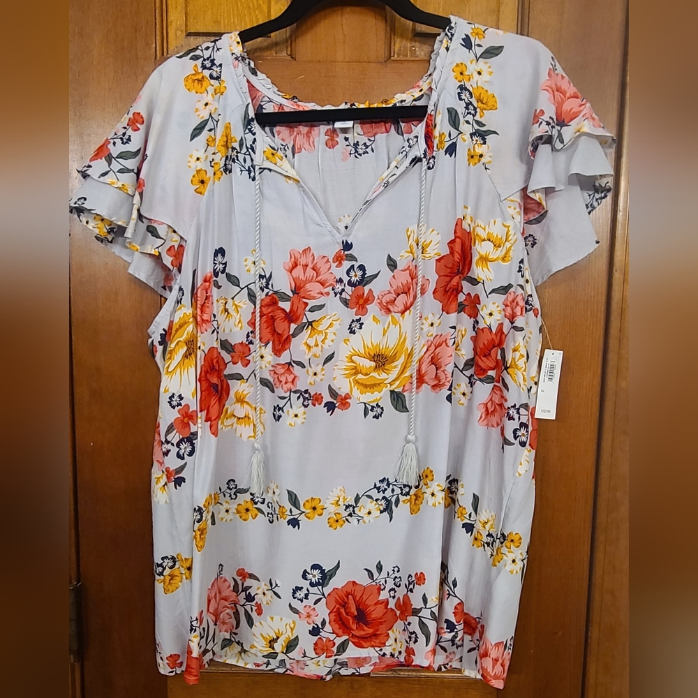 Flutter sleeve XL Old Navy shirt
